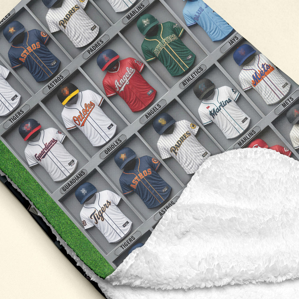 Sport Teams Uniform Blanket - Personalized Gifts For Sport Fans Blanket 04HUDT200326