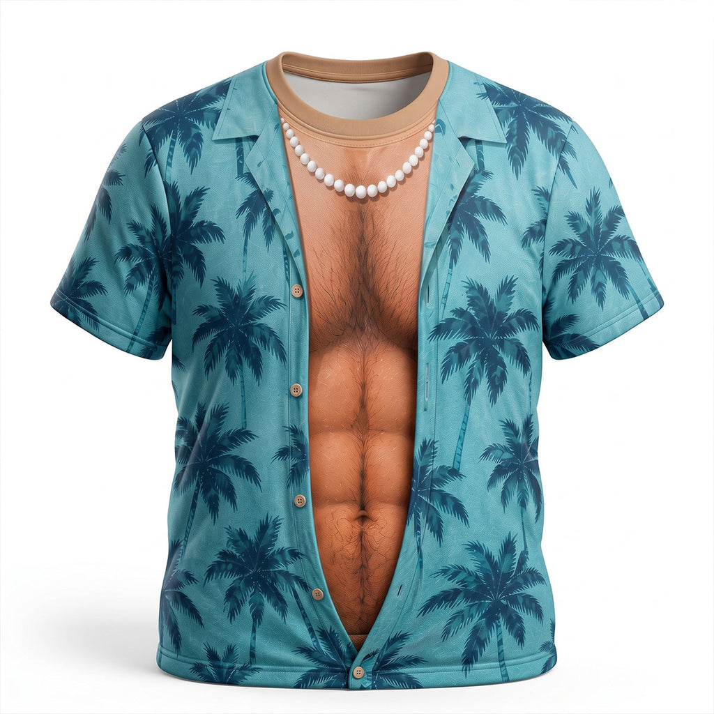 Funny Muscle 3D Shirt - Personalized Gifts 04natn010726