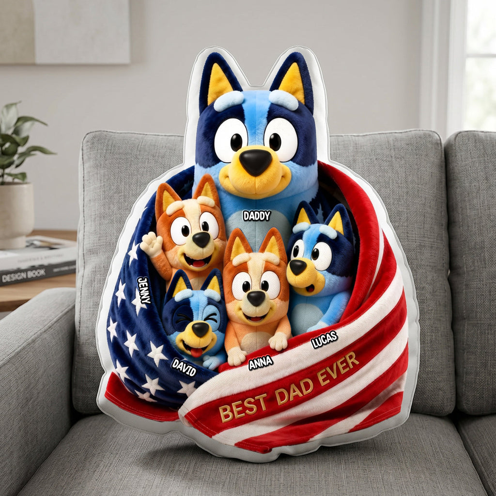 Ultimate Dad Goals Pillow  - Personalized Gifts For Dad 01OHTN150526