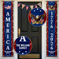 America 250th Anniversary - Personalized Porch Banners