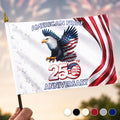 America 250th Anniversary US Pride Patriotic Eagle - Personalized Handheld Flag