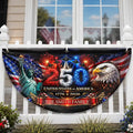 America 250th Anniversary - Personalized Non-Pleated Fan Flag