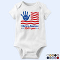Born In America's 250th Year - Personalized Baby Onesie