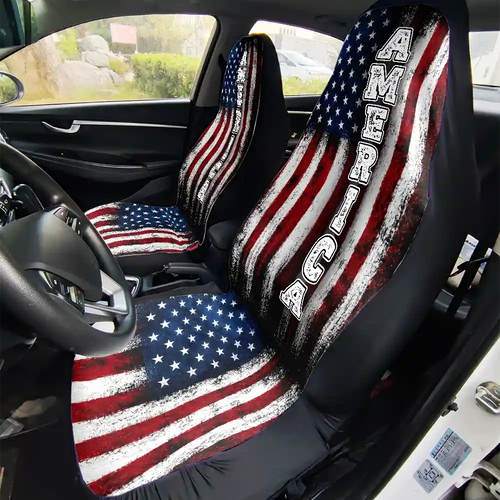 American Freedom 250 Years - Personalized Car Seat Cover