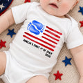 Baby's First 4th Of July - Personalized Baby Onesie