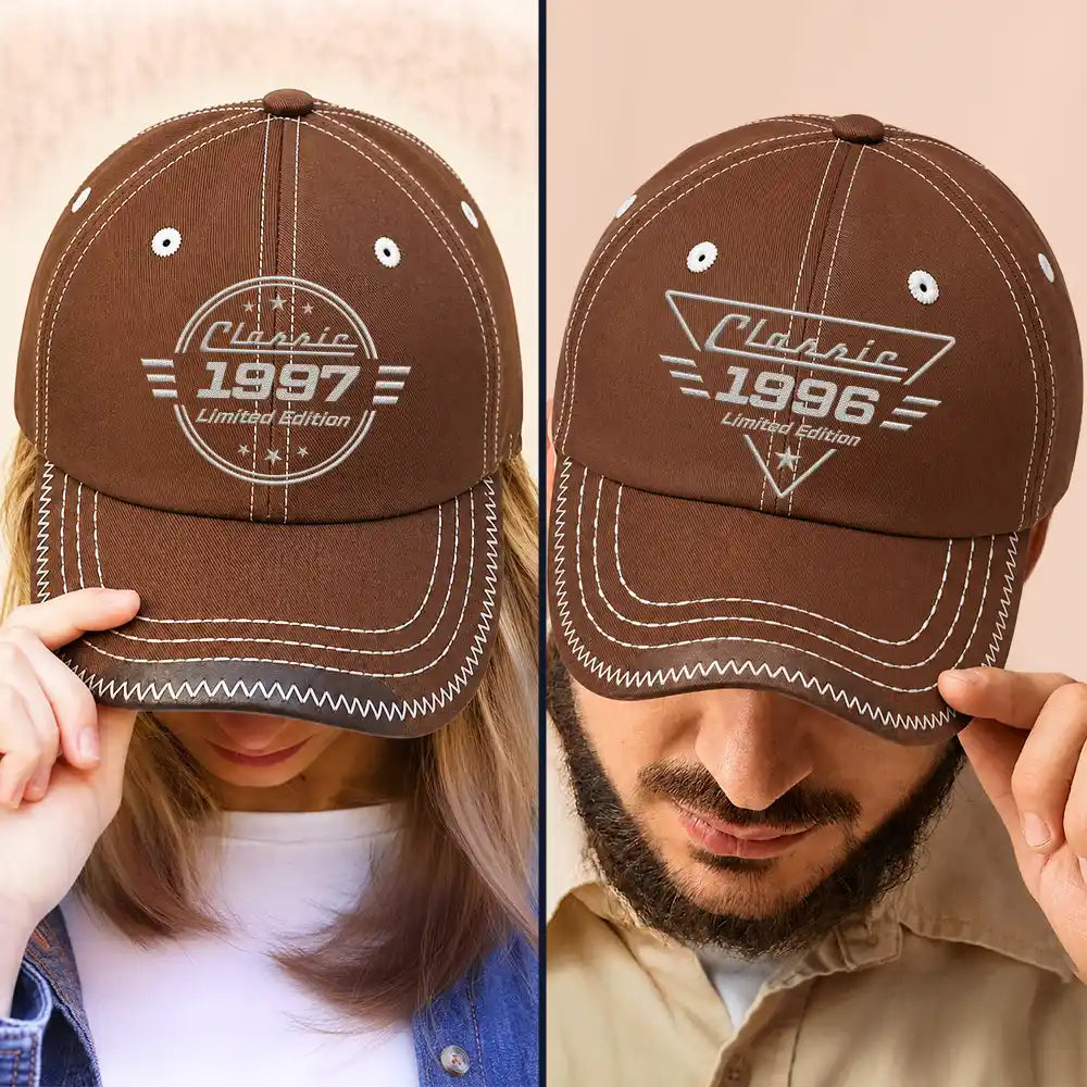 Classic Year Limited Edition - Personalized Vintage Baseball Cap