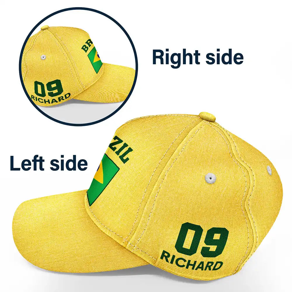 Country Flags Soccer Ball - Personalized Classic Cap