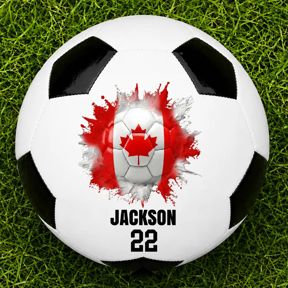 Country Flags Soccer Ball - Personalized Soccer Ball