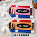 Crayon Name Teacher Glitter Effect - Personalized Whiteboard Eraser & Marker Set