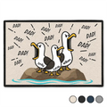 Funny Screaming Seagull - Personalized Doormat