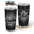 Custom Photo Classic Car Limited Edition - Personalized Tumbler