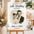 Custom Photo Couple Wedding Anniversary - Personalized Poster