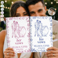 Custom Photo Couples Wedding Engaged Bachelor Party - Personalized Hardcover Journal