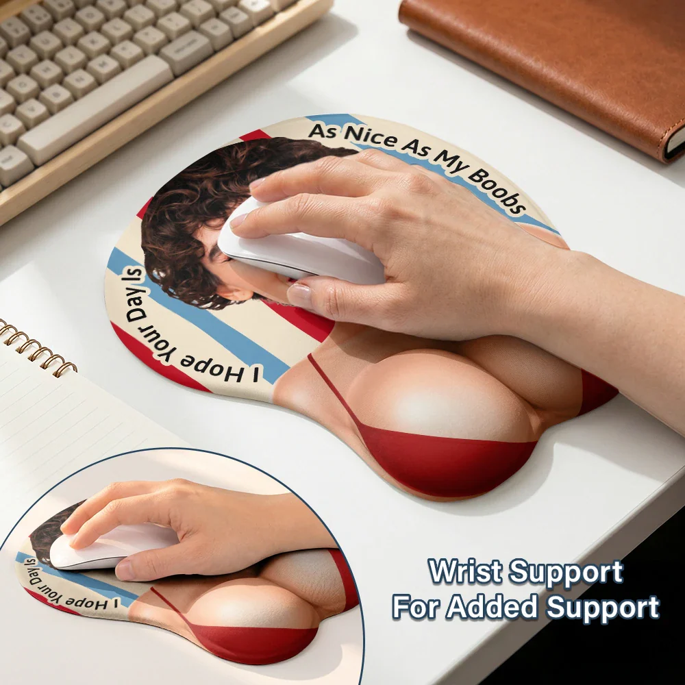 Custom Photo Funny & Naughty - Personalized Mouse Pad