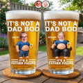 Custom Photo It's Not A Dad Bod Father Figure - Personalized Beer Glass