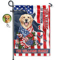 Custom Photo Watercolor With US Accessories Patriotic Dog Cat 250 Years Of Freedom - Personalized Flag