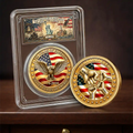 250Th Anniversary Best Dad Grandpa Ever Fist Bump - Personalized Commemorative Keepsake Coin