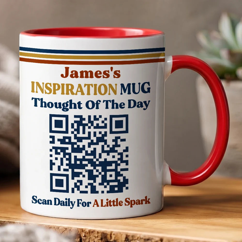 Daily Inspiration QR Code - Personalized Mug