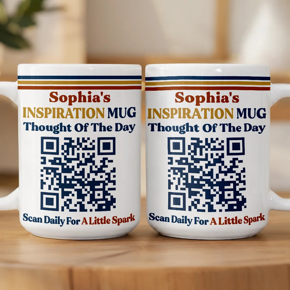 Daily Inspiration QR Code - Personalized Mug
