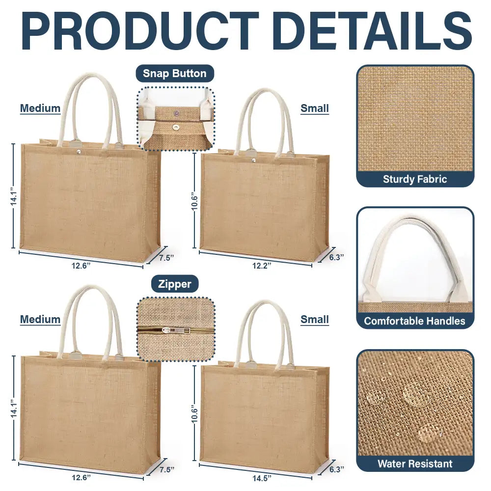 Toile De Jouy Sea Turtle - Personalized Jute Beach Bag