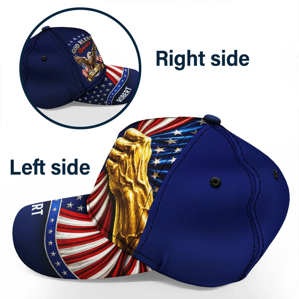 God Bless America - Personalized Classic Cap