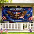 God Bless America - Personalized Horizontal Banner