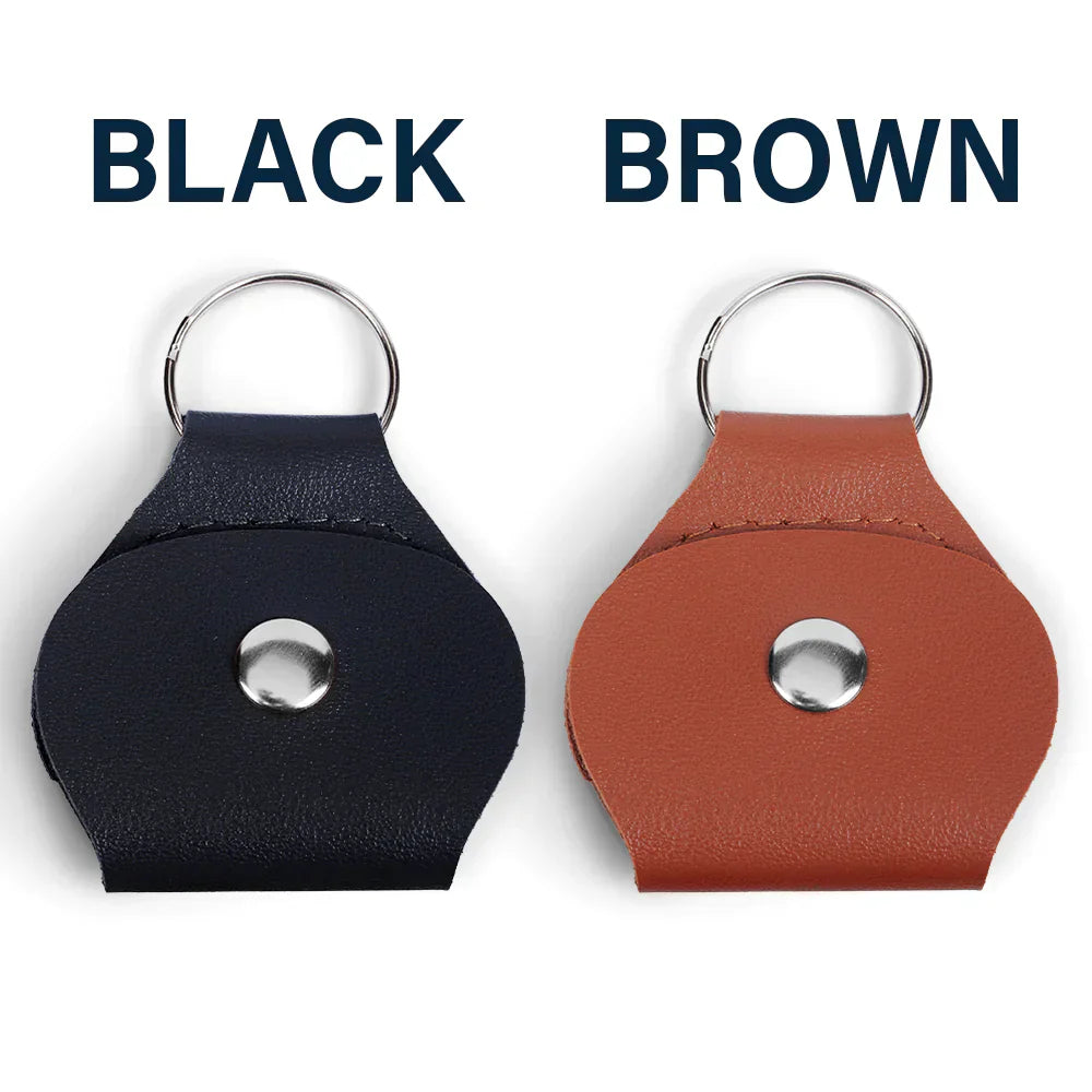 My Son Grandson Keep Moving Forward Son - Personalized Leather Pocket Hug