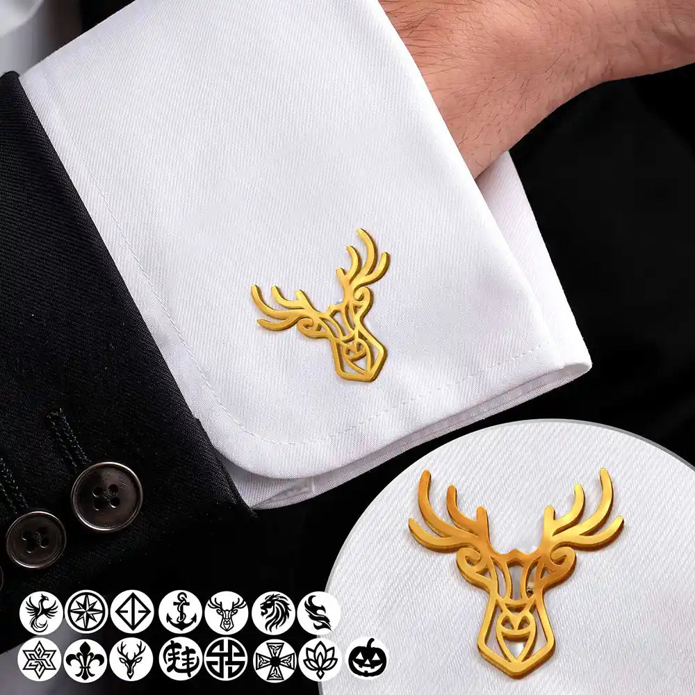 Impressive Logo For Men - Personalized Cufflinks