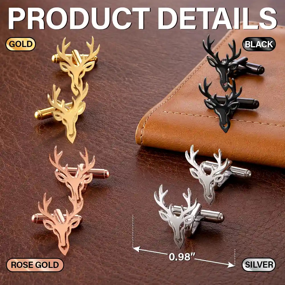 Impressive Logo For Men - Personalized Cufflinks