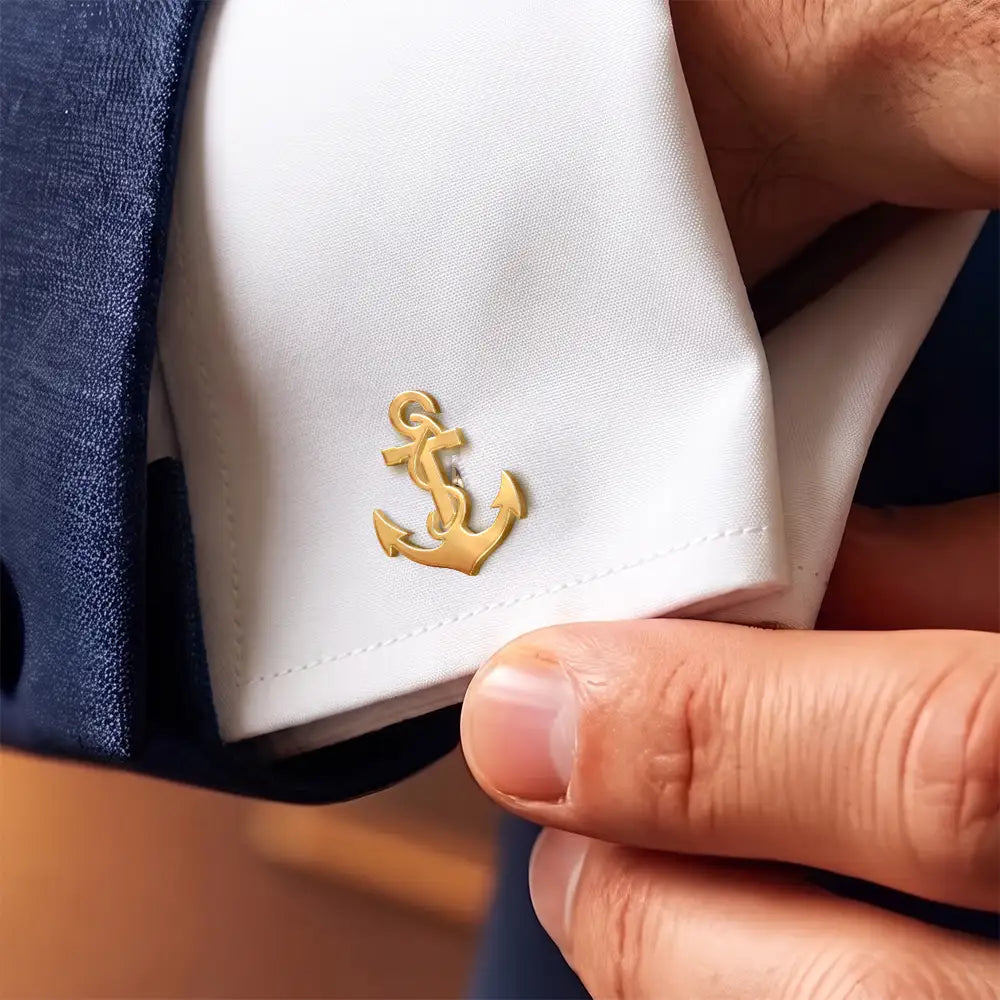 Impressive Logo For Men - Personalized Cufflinks
