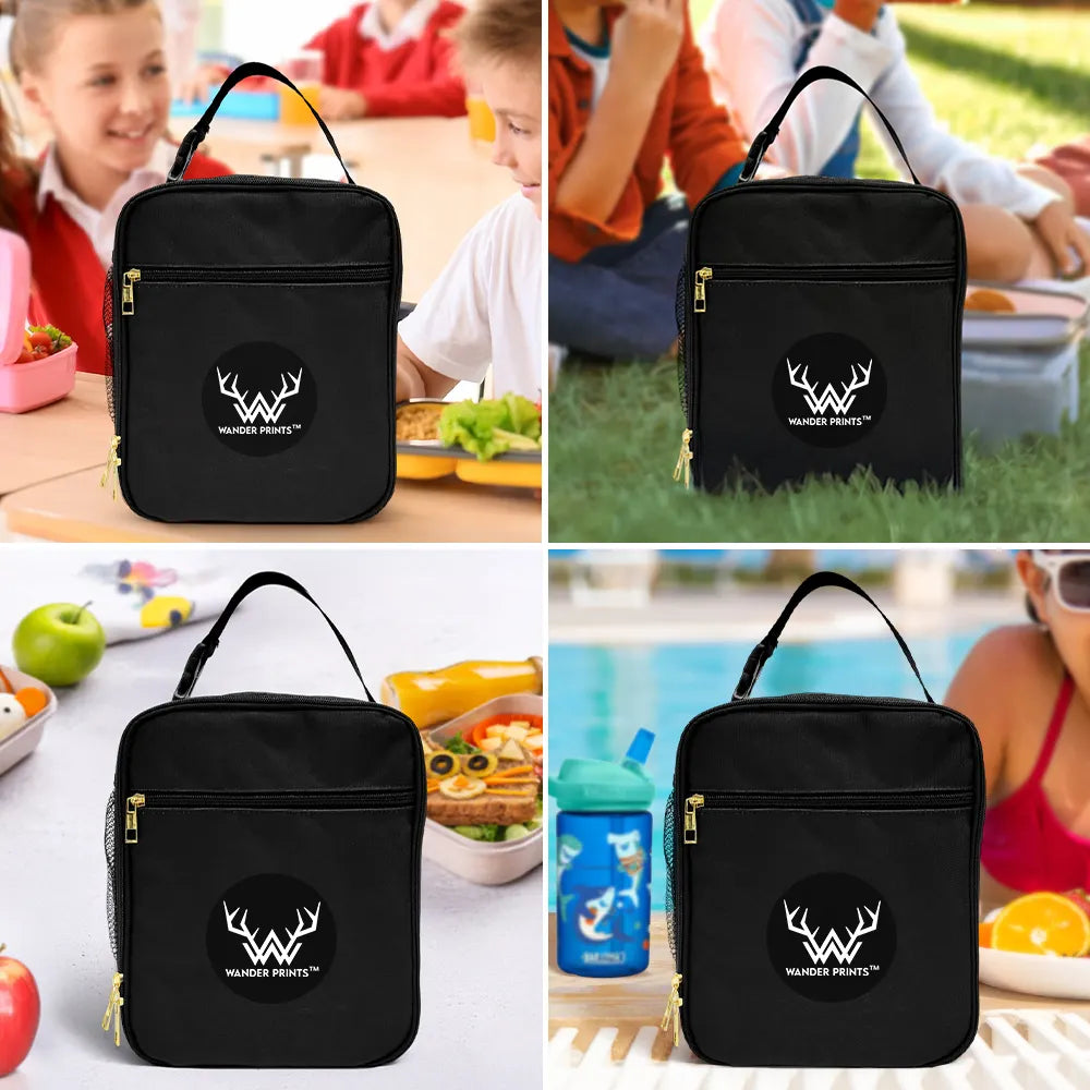 I Am Brave Kind & Smart - Personalized Kids Lunch Bag