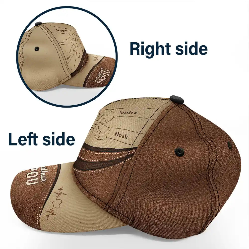 Le Meilleur Papa - Casquette Classique Personnalisée