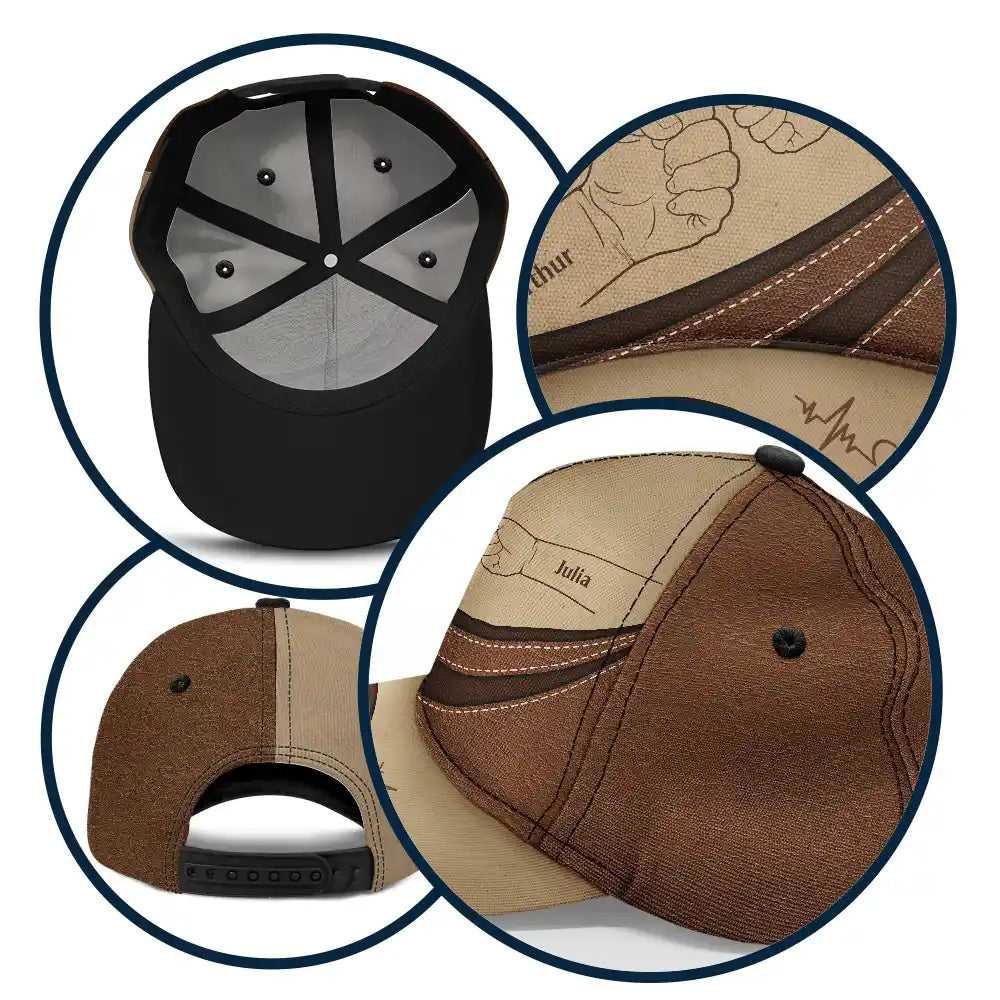 Le Meilleur Papa - Casquette Classique Personnalisée