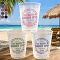 Life Is Better At The Beach Family Trip - Personalized Frosted Cups