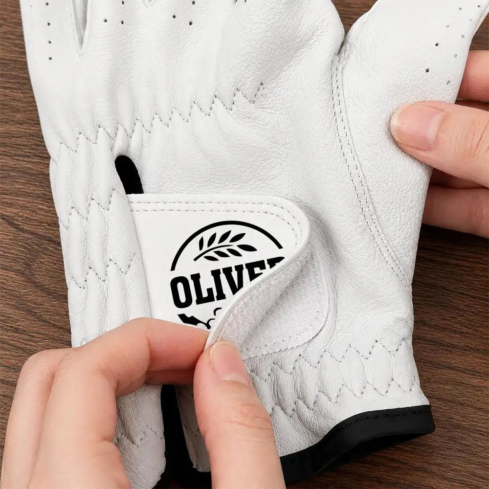 Life Is Full Of Choices Golf Monogram - Personalized Golf Glove