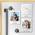 Location Map Travel Keepsake For Family And Friends - Personalized Acrylic Magnet