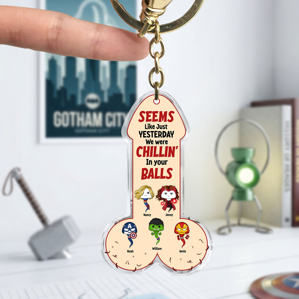 Cute Keychain - Personalized Gift For Dads 126ohti080626