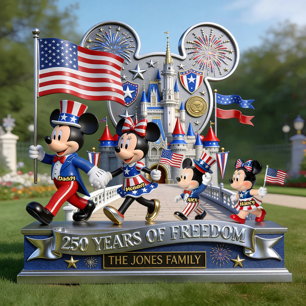 Happy Parade Familiy Metal Sign - Personalized Decor Gifts For Family 05qhti060626