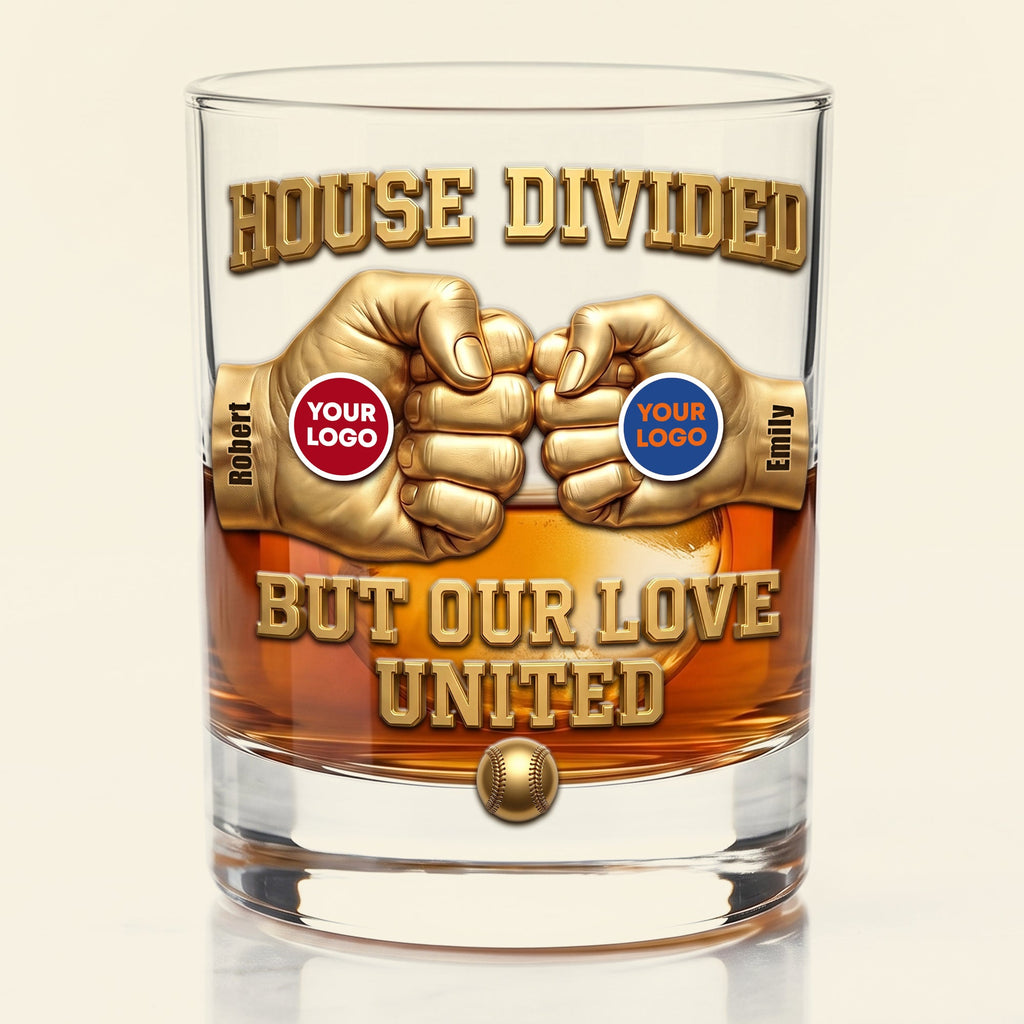 Fist Bump Couple Sport Round Glass - Personalized Gifts For Couple 02huti060626
