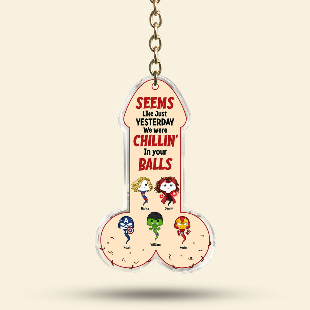 Cute Keychain - Personalized Gift For Dads 126ohti080626