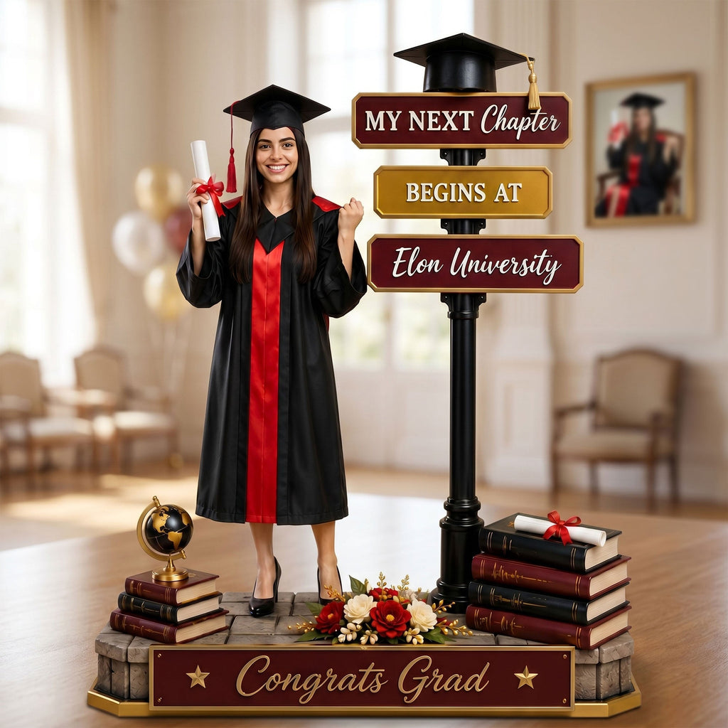 Graduation Custom Photo Acrylic Plaque - Personalized Gifts For Graduates 03nati270526