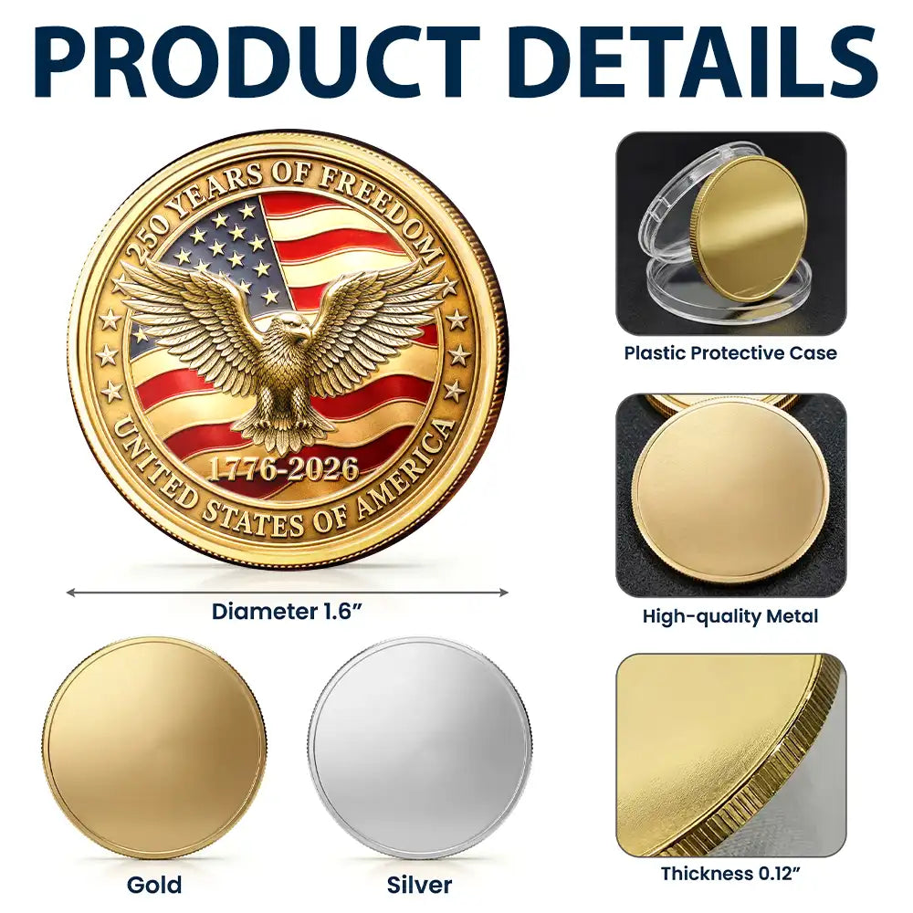 250Th Anniversary Best Dad Grandpa Ever Fist Bump - Personalized Commemorative Keepsake Coin