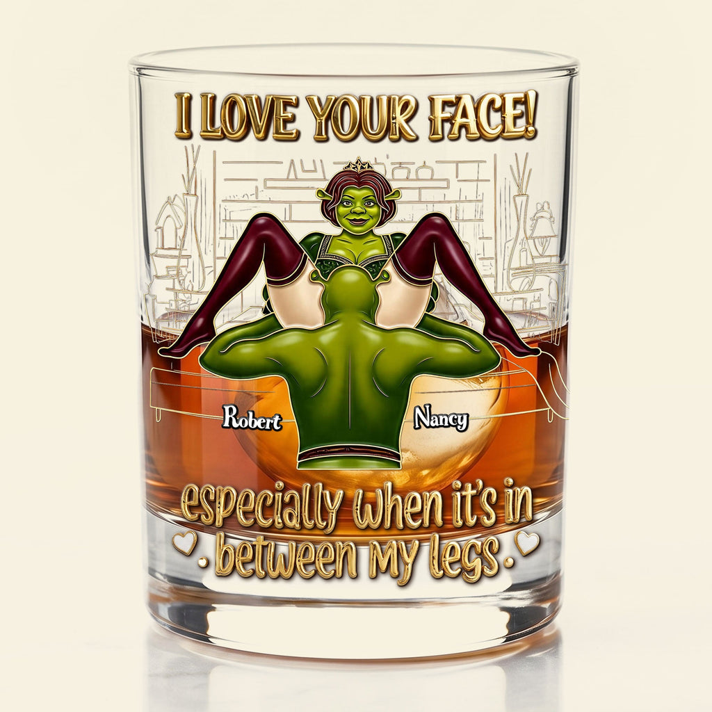 Naughty Couple Round Glass - Personalized Gifts For Couple 01nati170626