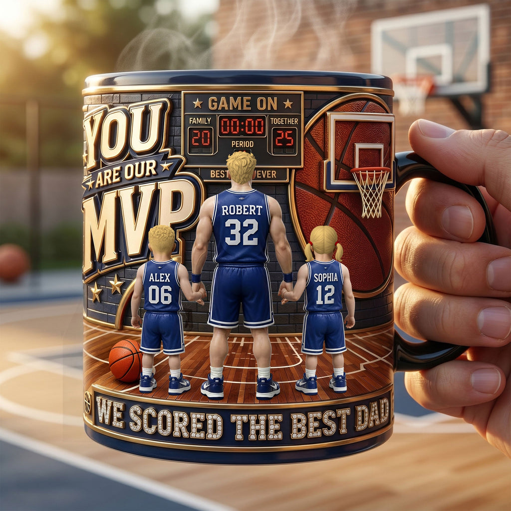 The Best Dad Magic Mug - Personalized Gifts For Dads 041tyti080626