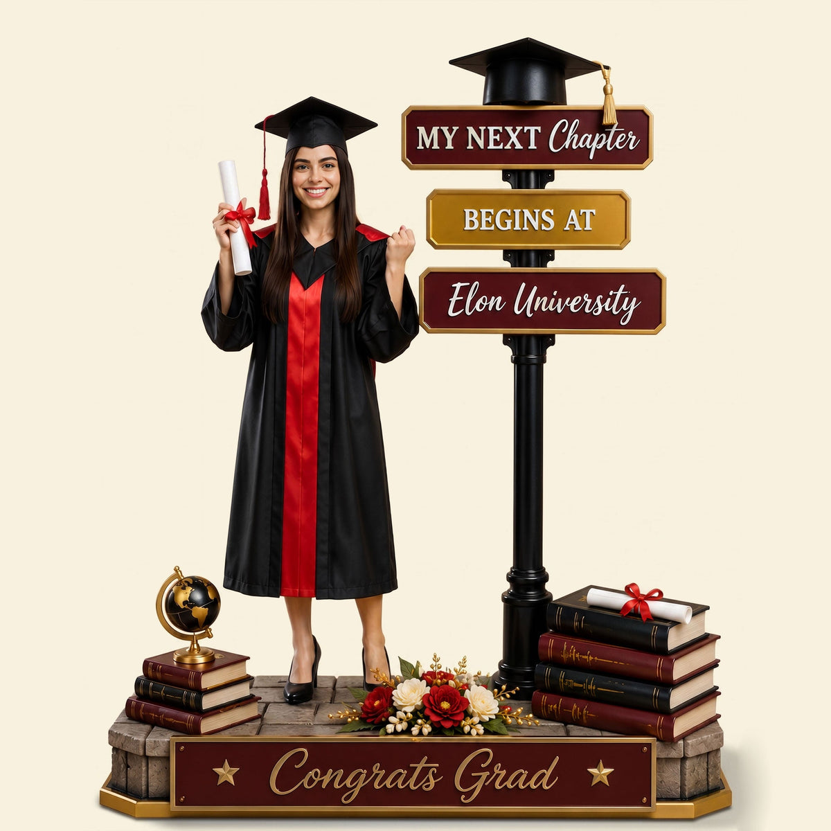 Graduation Custom Photo Acrylic Plaque - Personalized Gifts For Graduates 03nati270526