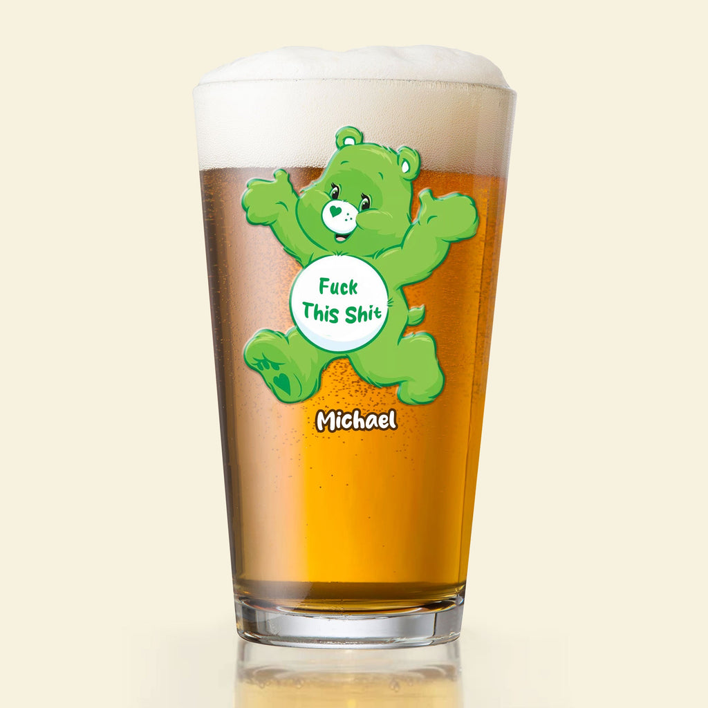 Funny Cute Beer Glass - Personalized Gifts 03huti280526