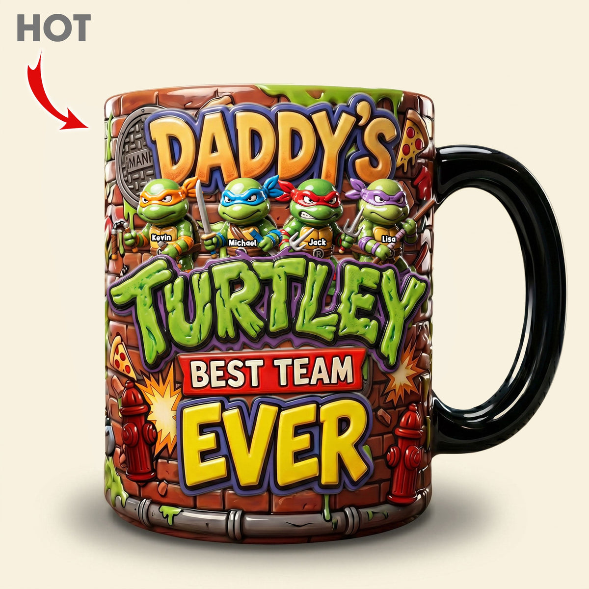 Tactical Dad Squad Magic Coffee Mug - Personalized Gifts For Dad 04pati190526