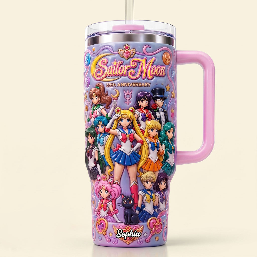 Cosmic Guardians 40oz Tumbler With Handle - Personalized Gifts 02qhti150626