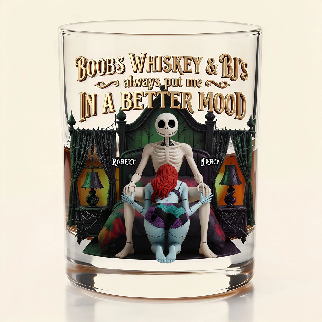 Naughty Couple Round Glass - Personalized Gifts For Couple 02nati160626