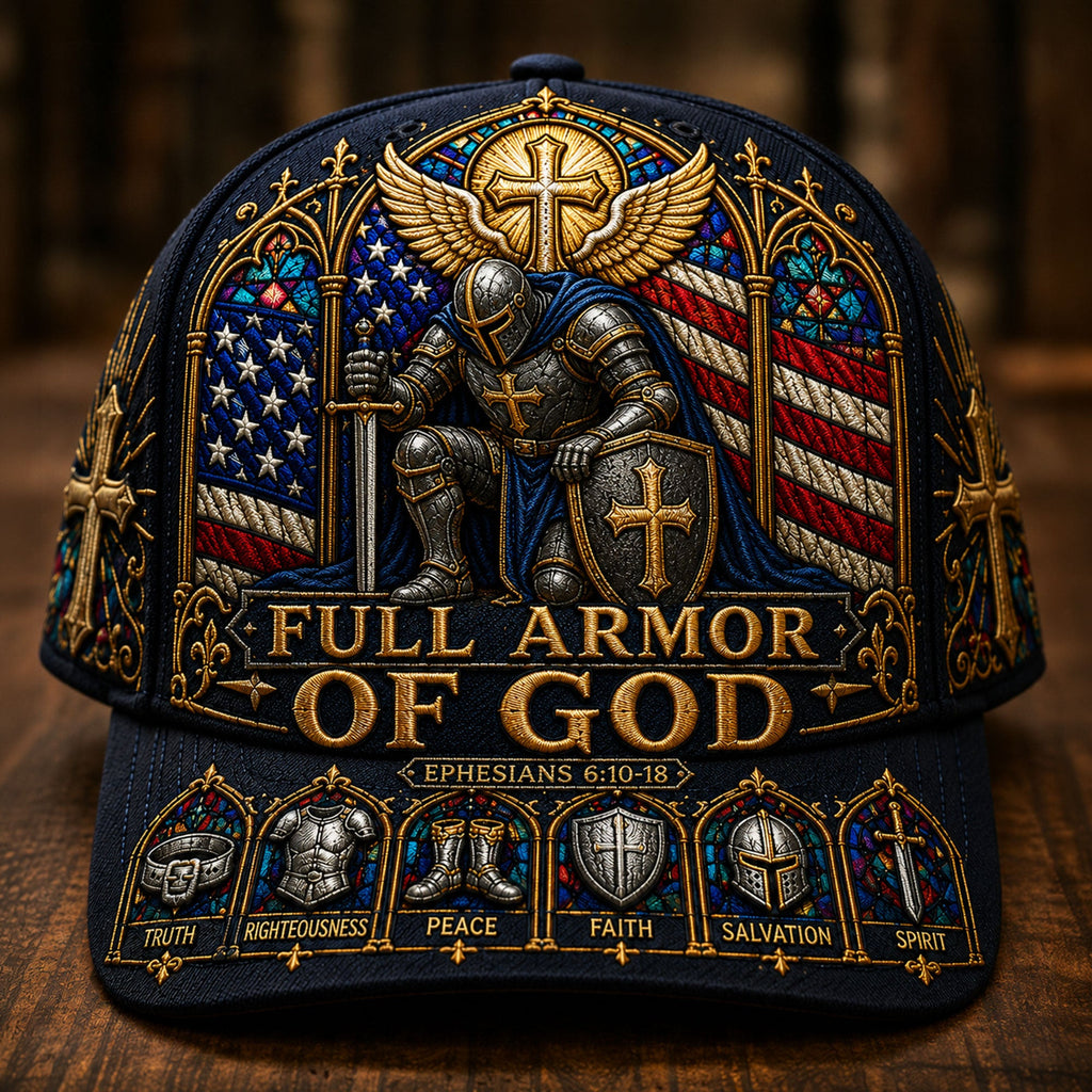 Armor Of God Classic Cap - Personalized Gifts For Christians 01pati190626